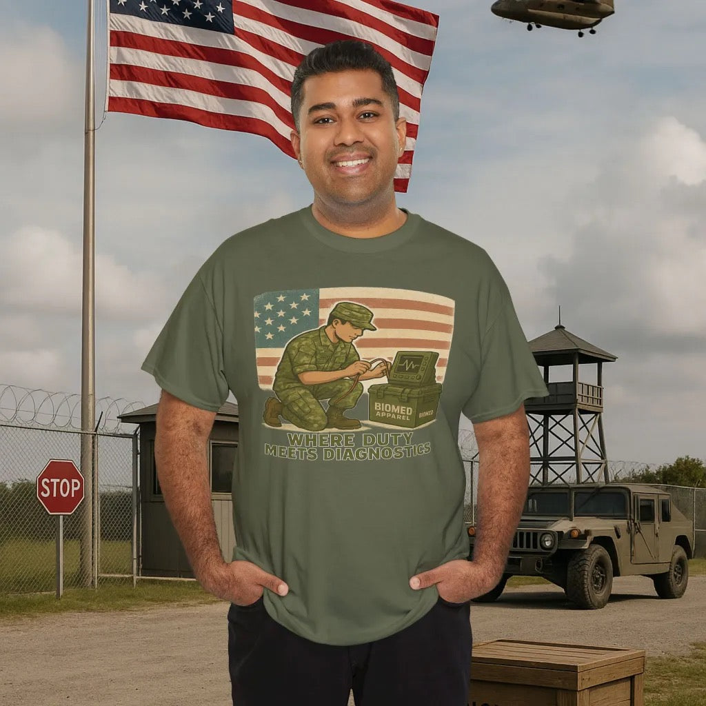 Veterans Duty Meets Diagnostics Shirt