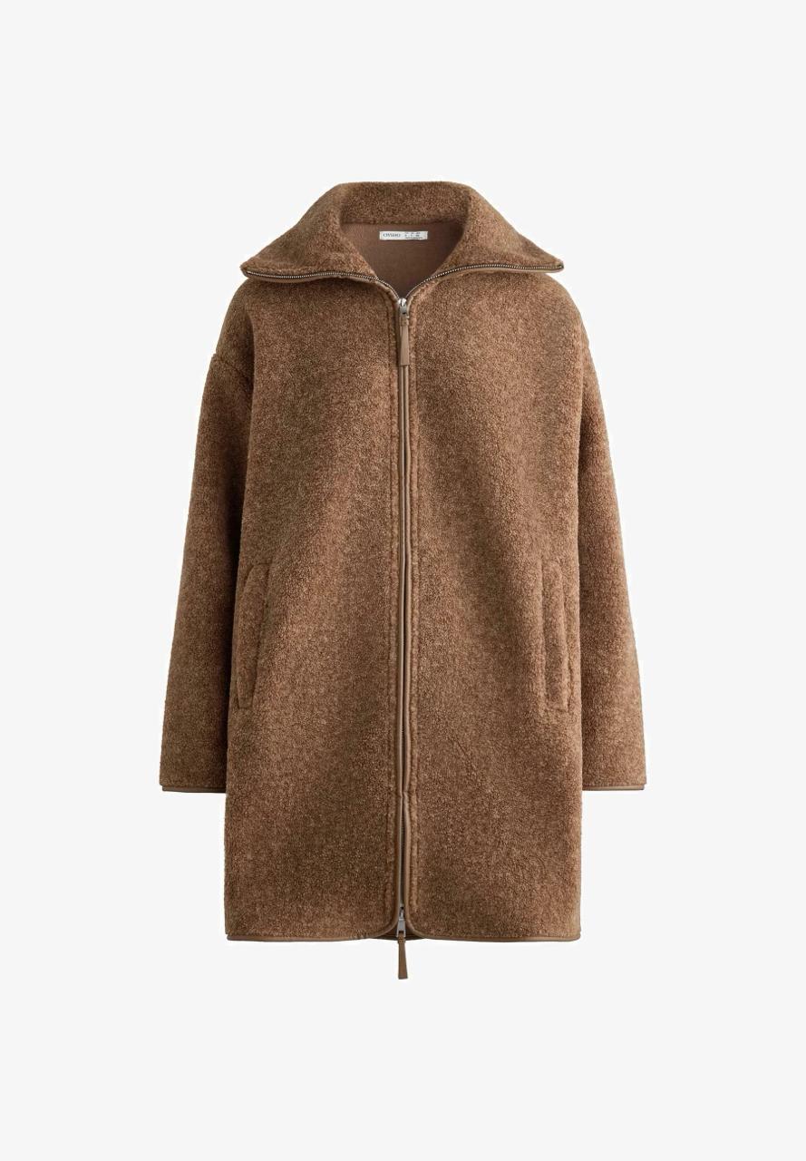 LONG SHEARLING - Short Coat