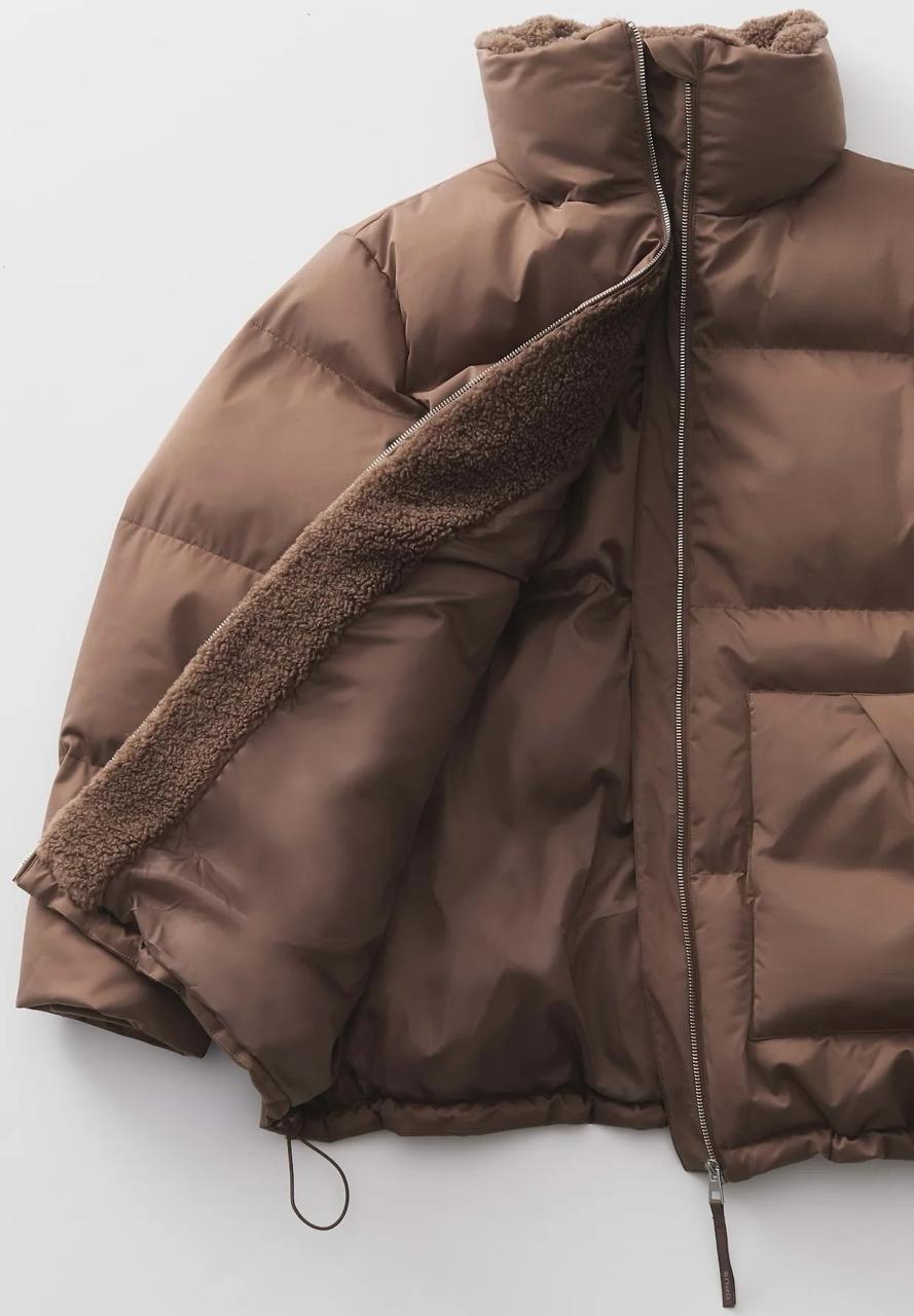 LOOSE FIT QUILTED - Winter Coat